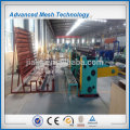 Straight reverse twisted hexagonal stainless steel netting machine